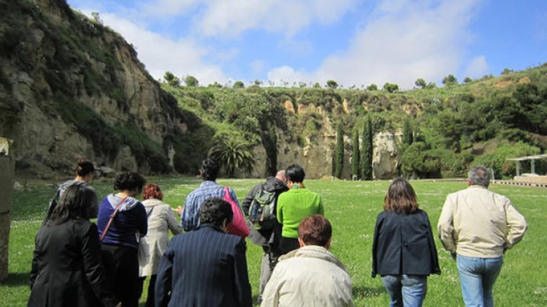 RUTA GUIADA FOSSAR DE LA PEDRERA CEMENTERI DE MONTJUÏC